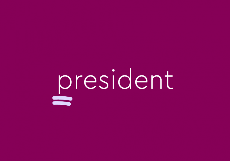 The word president